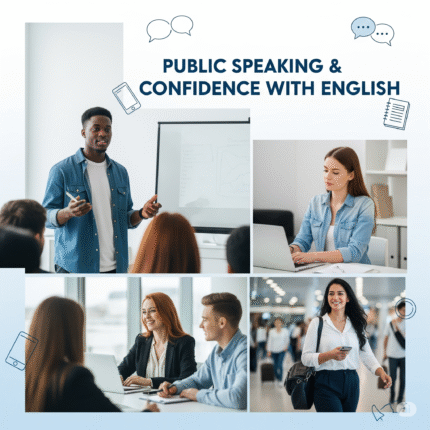 Public Speaking & Confidence with English